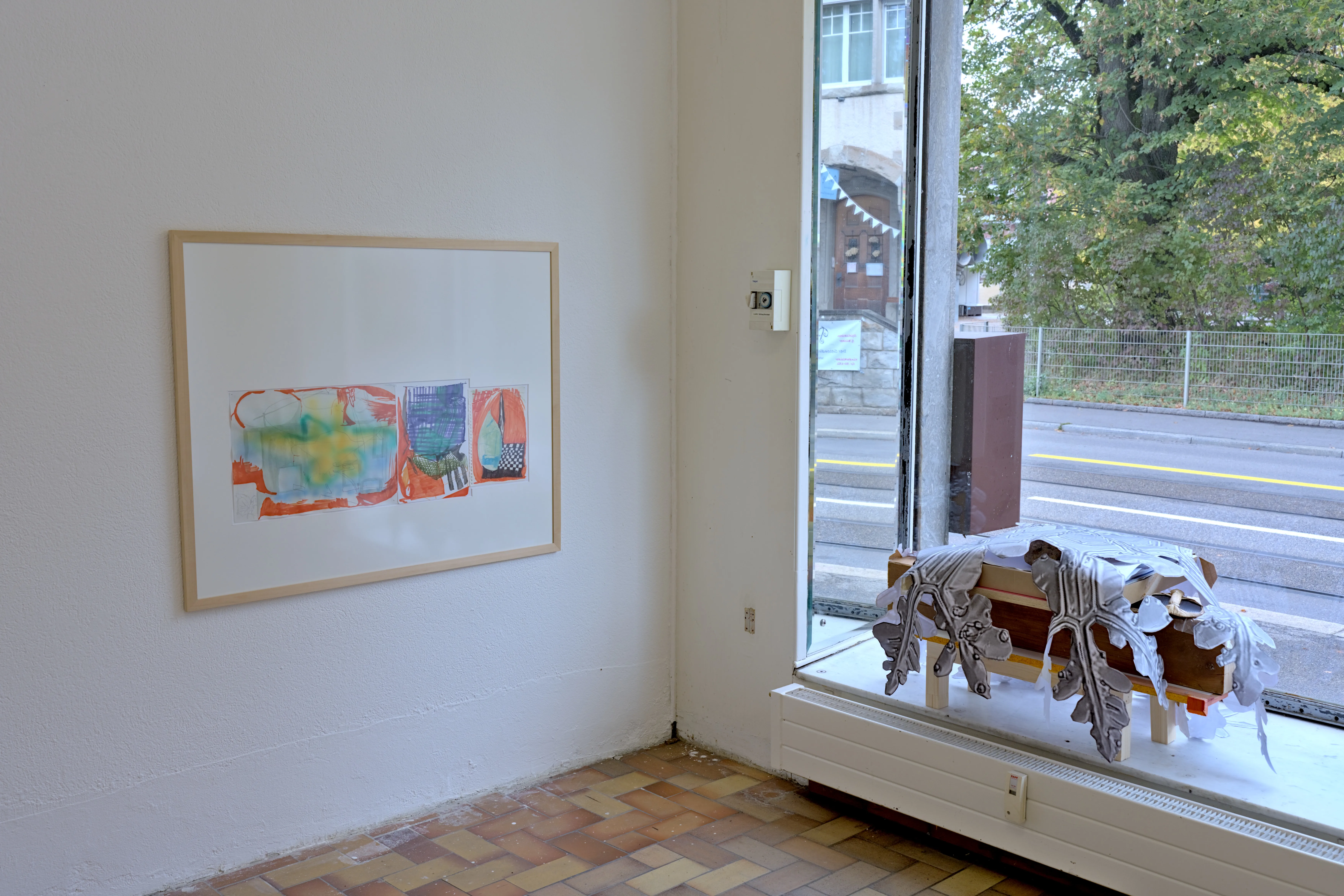 Shells of visibility, installation view.